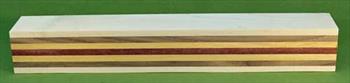 Blank #377 - Rolling Pin Blank - 19 1/2" x 2 3/4" x 2 3/4" Segmented ~ $34.99